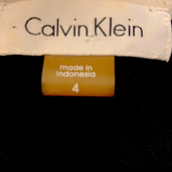 🌟Black Sleeveless Belt Sashed Dress/Calvin Klein✨ - Picture 2 of 10